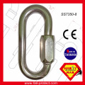 25kN Stainless Steel 304 Quick Link Hook Certified With CE